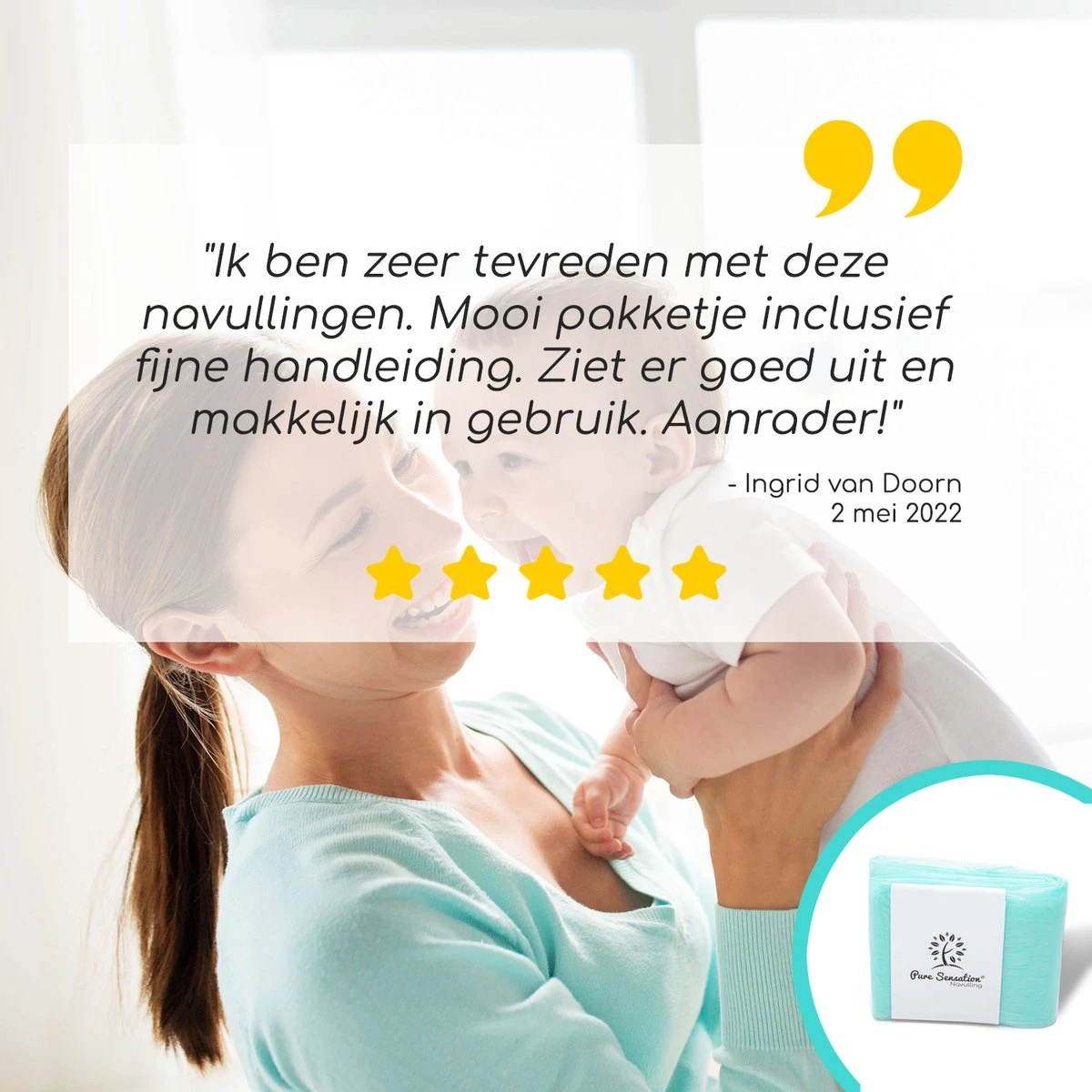 Pure Sensation Luieremmer Navulling - 12 Stuks - Geschikt Voor Korbell - Inclusief Extra Luier Etui - Navullingen 15/16 Liter - Luieremmer Zakken - Luieremmernavullingen - Luieremmers - Korbell Luieremmer – Luierzakjes Wegwerp - Korbell Navulling 11 Pure Sensation Luieremmer Navulling - 12 Stuks - Geschikt Voor Korbell - Inclusief Extra Luier Etui - Navullingen 15/16 Liter - Luieremmer Zakken - Luieremmernavullingen - Luieremmers - Korbell Luieremmer – Luierzakjes Wegwerp - Korbell Navulling - Afbeelding 9