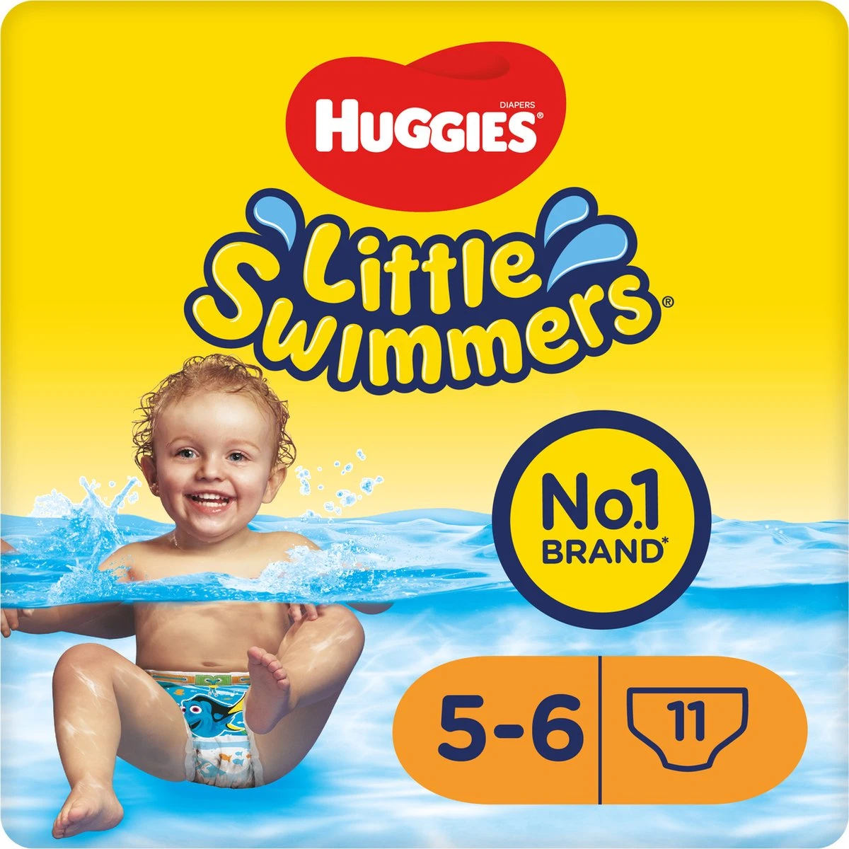 Huggies Little Swimmers - Zwemluiers - Maat 5/6 - (12 Tot 18 Kg) - Voordeelverpakking - 33 Stuks 10 Huggies Little Swimmers - Zwemluiers - Maat 5/6 - (12 Tot 18 Kg) - Voordeelverpakking - 33 Stuks - Afbeelding 8