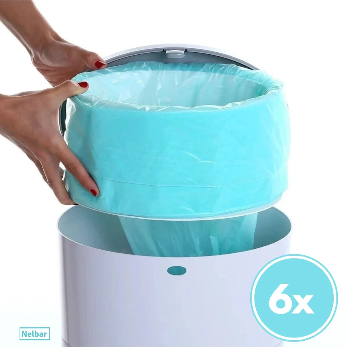 Luieremmer Navulling Geschikt Voor Korbell - 15/16 Liter - 6 Stuks - Milieuvriendelijk - Nelbar 3 Luieremmer Navulling Geschikt Voor Korbell - 15/16 Liter - 6 Stuks - Milieuvriendelijk - Nelbar
