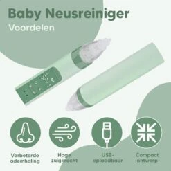 Hunnybunny® Elektrische Neusreiniger Voor Baby’s Met Muziek En Licht – Neuspeer - Aspirator - Neuszuiger - USB-compatibel -Winkel Voor Babyproducten 1200x1200 459
