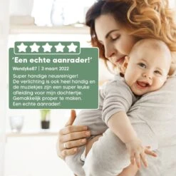 Hunnybunny® Elektrische Neusreiniger Voor Baby’s Met Muziek En Licht – Neuspeer - Aspirator - Neuszuiger - USB-compatibel -Winkel Voor Babyproducten 1200x1200 465