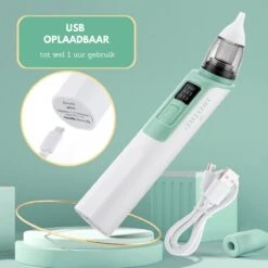 SP Lifestyle ® Neusreiniger Baby - Elektrische Neuszuiger Met USB - Snoetenpoetsers - Snotzuiger Baby - 6 Verschillende Standen -Winkel Voor Babyproducten 1200x1200 490
