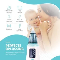 Hoy En Dia® Neusreiniger Baby Snoetenpoetsers - Neuspeer Met USB - Elektrische Neuszuiger En Oorreiniger -Winkel Voor Babyproducten 1200x1200 495