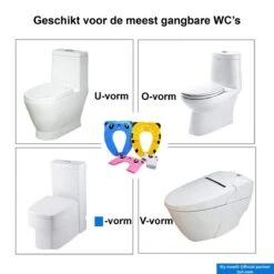 Merkloos Wc Verkleiner Opvouwbaar - Licht En Compact Reis-Formaat WC Bril - Toilet Trainer Voor Peuters Onderweg - Panda Blauw -Winkel Voor Babyproducten 1200x1200 5