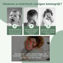 Merkloos Neusreininger Baby – Elektrische Neuszuiger – Neus Aspirator Met USB – Neuspeer & Blackhead Remover – Snotverwijderaar – Snoetenpoetser Peuter -Winkel Voor Babyproducten 1200x1200 526