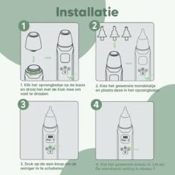 Merkloos Neusreininger Baby – Elektrische Neuszuiger – Neus Aspirator Met USB – Neuspeer & Blackhead Remover – Snotverwijderaar – Snoetenpoetser Peuter -Winkel Voor Babyproducten 1200x1200 529