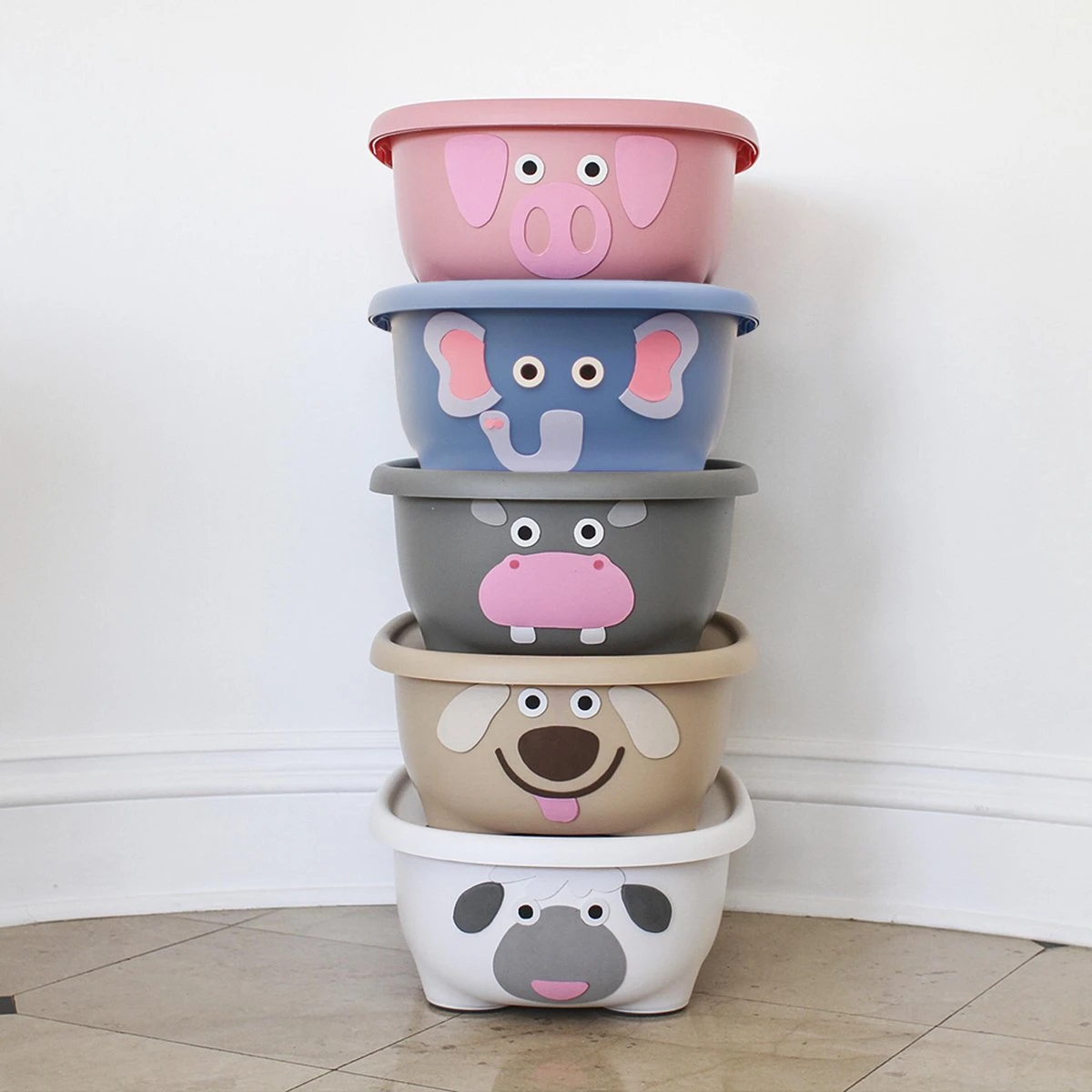 Prince Lionheart Tubimal® Met Hangmat | Baby & Peuter Badje | Opbergruimte Met Deksel | Stapelbaar | Herbruikbaar - Blauw / Olifant 8 Prince Lionheart Tubimal® Met Hangmat | Baby & Peuter Badje | Opbergruimte Met Deksel | Stapelbaar | Herbruikbaar - Blauw / Olifant - Afbeelding 6