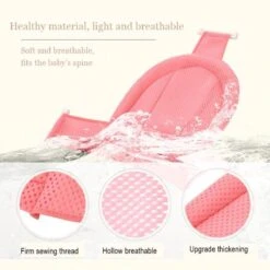 Verstelbare Antislip Baby Bad Kussen (Roze) Model 2023 - Baby Bad Kussen - Antislip Kussen - Geschikt Voor Ieder Baby Badje! -Winkel Voor Babyproducten 1200x1200 588