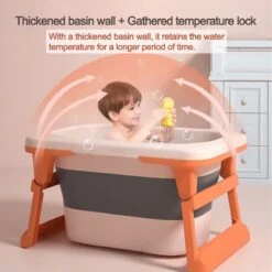Babybadje - Inklapbaar Bad - Bad Baby - Met Badkruk - Zitbad - Bath Bucket - Opvouwbaar Bad Kinderen - Baby Badje - Opvouwbaar Bad Baby - Opvouwbaar Bad - Baby Badkussen -Winkel Voor Babyproducten 1200x1200 592