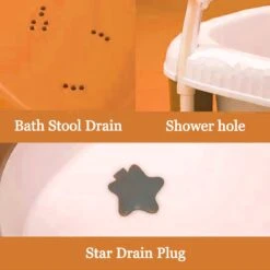 K IKIDO Babybadje - Bad Baby - Opvouwbare Babybadje - Babybadkuip - Met Steunkussen & Badkruk - Opvouwbaar Bad Kinderen - Bath Bucket - Oranje 17 K IKIDO Babybadje - Bad Baby - Opvouwbare Babybadje - Babybadkuip - Met Steunkussen & Badkruk - Opvouwbaar Bad Kinderen - Bath Bucket - Oranje -Winkel Voor Babyproducten 1200x1200 600