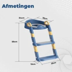 WC Verkleiner Met Trapje - Inclusief Handvaten - Opvouwbaar - 2 Tot 7 Jaar - Blauw Geel 14 WC Verkleiner Met Trapje - Inclusief Handvaten - Opvouwbaar - 2 Tot 7 Jaar - Blauw Geel -Winkel Voor Babyproducten 1200x1200 672