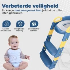 WC Verkleiner Met Trapje - Inclusief Handvaten - Opvouwbaar - 2 Tot 7 Jaar - Blauw Geel 15 WC Verkleiner Met Trapje - Inclusief Handvaten - Opvouwbaar - 2 Tot 7 Jaar - Blauw Geel -Winkel Voor Babyproducten 1200x1200 673