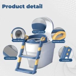 WC Verkleiner Met Trapje - Inclusief Handvaten - Opvouwbaar - 2 Tot 7 Jaar - Blauw Geel 21 WC Verkleiner Met Trapje - Inclusief Handvaten - Opvouwbaar - 2 Tot 7 Jaar - Blauw Geel -Winkel Voor Babyproducten 1200x1200 678