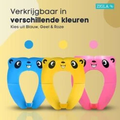 Zigla - WC Verkleiner - Kinder WC Bril - Opvouwbaar - Licht Ontwerp - Hygiënisch Voor Onderweg - WC Bril Voor Zindelijkheidstraining - Makkelijk Mee Te Nemen - Gratis Tasje Bijgeleverd - -Winkel Voor Babyproducten 1200x1200 696