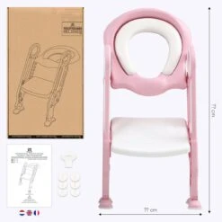 LifeGoods WC Verkleiner Met Trapje - Trainer Met Opstapje - 2 Tot 7 Jaar - Roze/Wit 18 LifeGoods WC Verkleiner Met Trapje - Trainer Met Opstapje - 2 Tot 7 Jaar - Roze/Wit -Winkel Voor Babyproducten 1200x1200 712