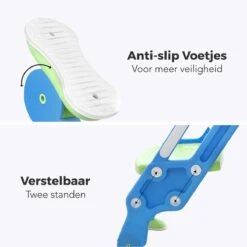 LifeGoods WC Verkleiner Met Trapje - Trainer Met Opstapje - 2 Tot 7 Jaar - Groen/Blauw -Winkel Voor Babyproducten 1200x1200 730