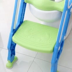 LifeGoods WC Verkleiner Met Trapje - Trainer Met Opstapje - 2 Tot 7 Jaar - Groen/Blauw -Winkel Voor Babyproducten 1200x1200 731