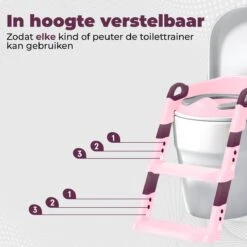 WC Verkleiner Met Trapje - Inclusief Handvaten - Opvouwbaar - 2 Tot 7 Jaar - Roze - Paars -Winkel Voor Babyproducten 1200x1200 750