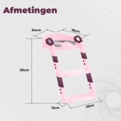 WC Verkleiner Met Trapje - Inclusief Handvaten - Opvouwbaar - 2 Tot 7 Jaar - Roze - Paars -Winkel Voor Babyproducten 1200x1200 751