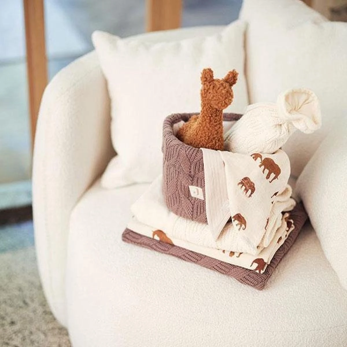 Jollein Hydrofiel Multidoek 70x70cm - Savannah - 3 Stuks 14 Jollein Hydrofiel Multidoek 70x70cm - Savannah - 3 Stuks - Afbeelding 12