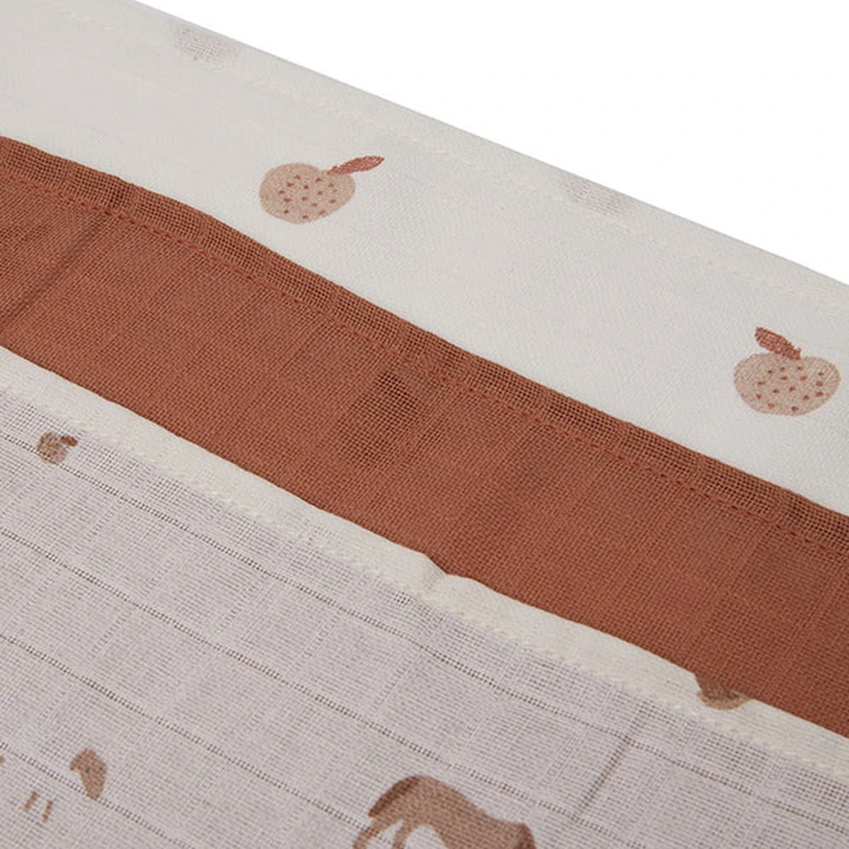 Jollein Hydrofiele Doek Small 70x70cm Farm - 3 Stuks 17 Jollein Hydrofiele Doek Small 70x70cm Farm - 3 Stuks - Afbeelding 15