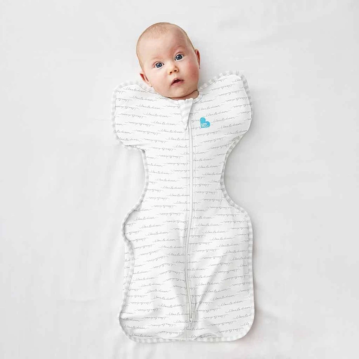 Love To Dream™ Babyslaapzak Swaddle Up™ - Inbakeren - Baby 3-6 Maanden - 6-8.5 Kg - All Season - Wit 6 Love To Dream™ Babyslaapzak Swaddle Up™ - Inbakeren - Baby 3-6 Maanden - 6-8.5 Kg - All Season - Wit - Afbeelding 4