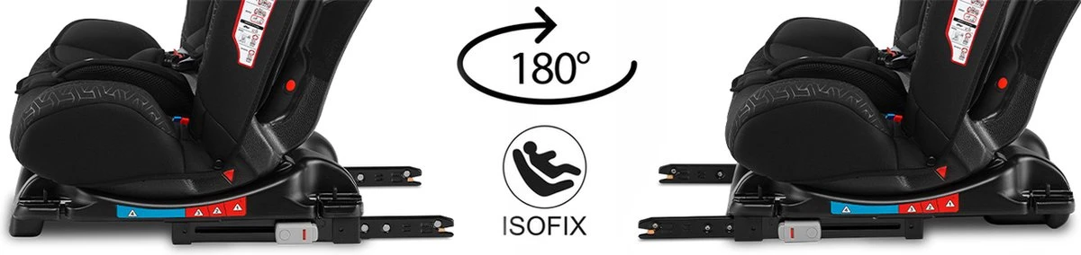 Lionelo Sander - Autostoel - ISOFIX 180° - Extra Zij-bescherming - Tot 36kg 5 Lionelo Sander - Autostoel - ISOFIX 180° - Extra Zij-bescherming - Tot 36kg - Afbeelding 3