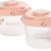 BEABA Set Van 6 Eerste Leeftijd Clip 60ml / 120ml (assorti Roze) -Winkel Voor Babyproducten 1200x334 1