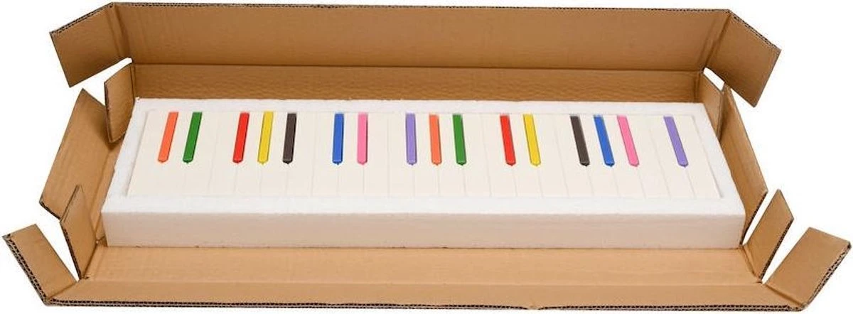 Merkloos Decopatent® Wandkapstok Hout - Piano Kinderkamer Kapstok - Met 16 Ophang Haken - Wand Kapstok - Garderoberek - Wit - 60 Cm Breed 5 Merkloos Decopatent® Wandkapstok Hout - Piano Kinderkamer Kapstok - Met 16 Ophang Haken - Wand Kapstok - Garderoberek - Wit - 60 Cm Breed - Afbeelding 3