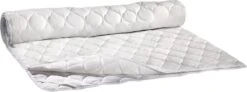 Petite Amélie Matrasbeschermer - 120x60 Cm - Ademend - 100% Katoen - Wit