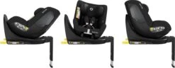 Maxi-Cosi Mica Eco I-Size Autostoeltje - 360° Draaibaar - Gerecyclede Stoffen - Authentic Black -Winkel Voor Babyproducten 1200x466 1
