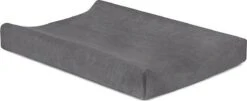 Jollein Aankleedkussenhoes Badstof 50x70cm - Storm Grey - 2 Stuks