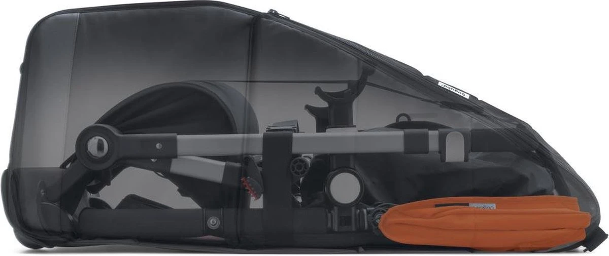 Bugaboo Comfort Transporttas - Zwart / Rood 14 Bugaboo Comfort Transporttas - Zwart / Rood - Afbeelding 12
