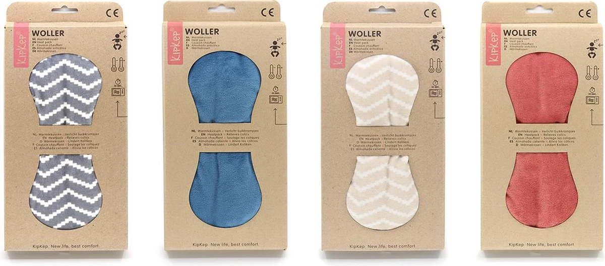 KipKep Woller Warmtekussen - Dusty Clay 5 KipKep Woller Warmtekussen - Dusty Clay - Afbeelding 3