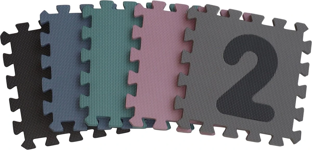 Babydan Speelkleed - Speelmat - Puzzelmat Foam - Groen 6 Babydan Speelkleed - Speelmat - Puzzelmat Foam - Groen - Afbeelding 4