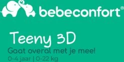 Bebeconfort Teeny 3D Buggy - Blue Chic - Vanaf De Geboorte -Winkel Voor Babyproducten 1200x607 3