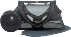 Deryan Peuter Luxe Campingbedje – Inclusief Zelfopblaasbare Matras - Zwart -Winkel Voor Babyproducten 1200x623 3