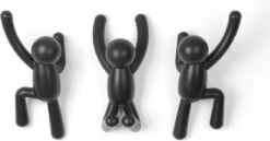 Umbra Kapstok Wandhaak - Buddy Set Van 3 - Zwart -Winkel Voor Babyproducten 1200x629