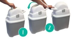 DiaperChamp ONE - Soft Silver - Standaard Luieremmer 28 DiaperChamp ONE - Soft Silver - Standaard Luieremmer -Winkel Voor Babyproducten 1200x633