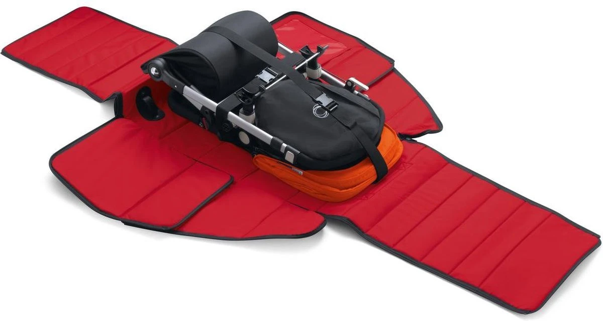 Bugaboo Comfort Transporttas - Zwart / Rood 13 Bugaboo Comfort Transporttas - Zwart / Rood - Afbeelding 11