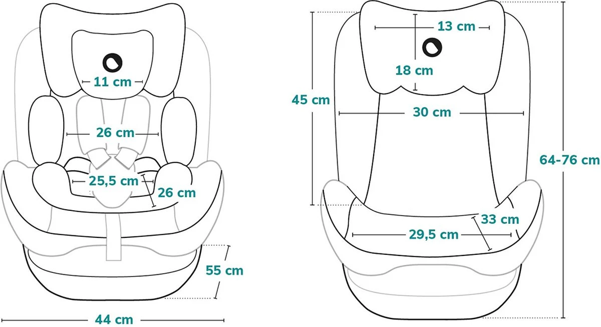 Lionelo Sander - Autostoel - ISOFIX 180° - Extra Zij-bescherming - Tot 36kg 6 Lionelo Sander - Autostoel - ISOFIX 180° - Extra Zij-bescherming - Tot 36kg - Afbeelding 4