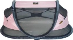 Deryan Baby Luxe Campingbedje – Inclusief Zelfopblaasbare Matras - Rose -Winkel Voor Babyproducten 1200x658 4