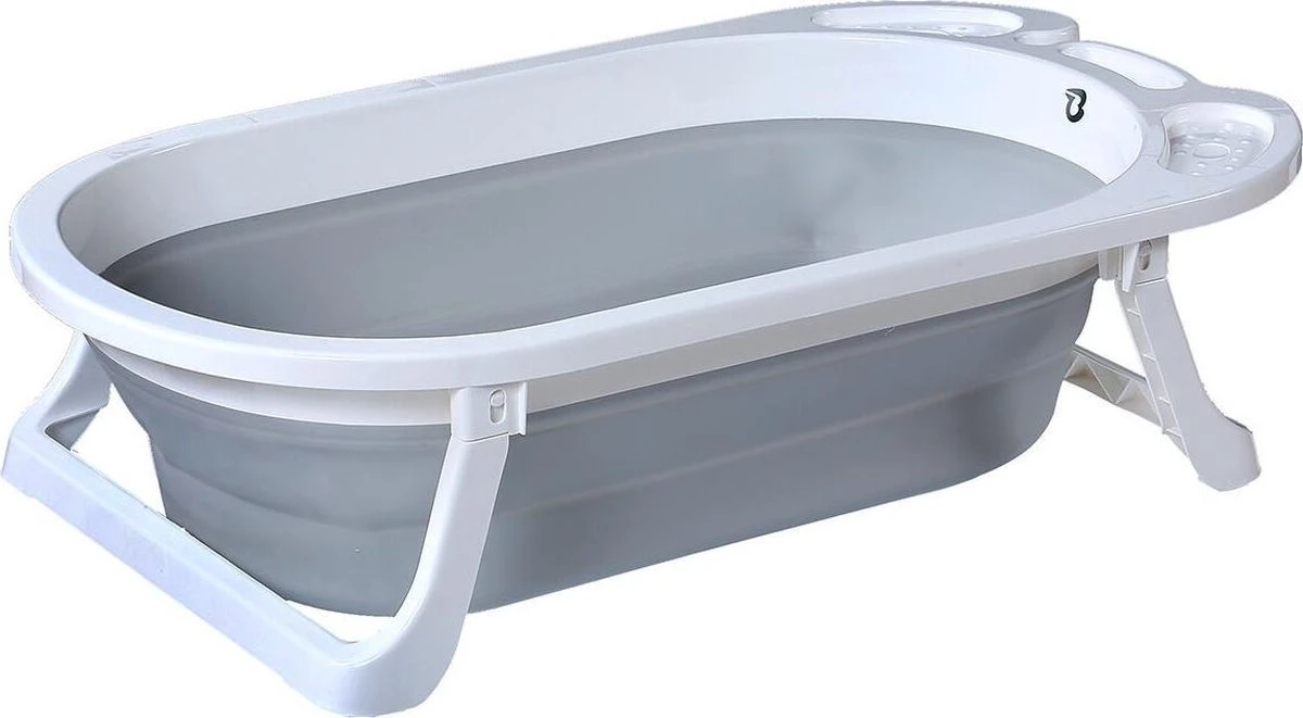 Titaniumbaby Opvouwbaar Babybadje - Wave Grey 3 Titaniumbaby Opvouwbaar Babybadje - Wave Grey