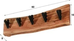 Merkloos DePauwWonen - Edge 5 Haken Kapstok - LxBxH = 60 X 9 X 15cm - Bruin - Hangkapstok, Kapstok Haken, Hangend, Industrieel, Wandkapstok 9 Merkloos DePauwWonen - Edge 5 Haken Kapstok - LxBxH = 60 X 9 X 15cm - Bruin - Hangkapstok, Kapstok Haken, Hangend, Industrieel, Wandkapstok -Winkel Voor Babyproducten 1200x670 1