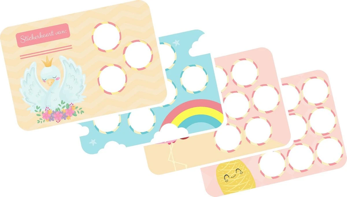 Beloningssysteem Meisje - Zindelijkheidstraining Kind - 20x Beloningskaart - 120 Stickers - Plasdiploma - Beloningsstickers 5 Beloningssysteem Meisje - Zindelijkheidstraining Kind - 20x Beloningskaart - 120 Stickers - Plasdiploma - Beloningsstickers - Afbeelding 3