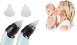 A&K Elektrische Oplaadbare Neuspeer Voor Baby En Kinderen - Inclusief Oplader, Handleiding En Batterijen - Hygiënische Neusreiniger - Baby Aspirator - Neuszuiger - Baby Neuspompje - Toetenveger - Snoetenpoetser - Mintgroen - Neusspoeler -Winkel Voor Babyproducten 1200x703
