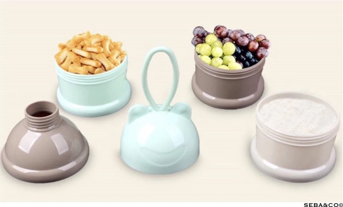 Melkpoeder Doseerdoosjes · GROEN · Melkpoeder Bewaarbakjes · Melkpoeder Toren · BPA FREE 5 Melkpoeder Doseerdoosjes · GROEN · Melkpoeder Bewaarbakjes · Melkpoeder Toren · BPA FREE - Afbeelding 3