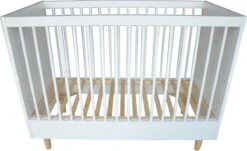 Petite Amélie ® Ledikant - Babybed Wit 120x60 Cm - Lattenbodem Instelbaar In 3 Hoogtes - Geschikt Tot Ongeveer 2 Jaar - Stevig Bed Dankzij Massief Hout & Sterk Plaatmateriaal -Winkel Voor Babyproducten 1200x733 1