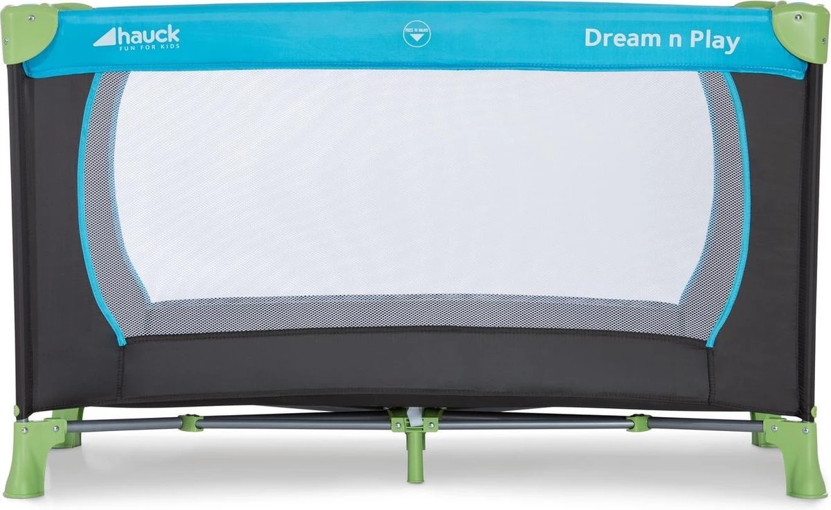 Hauck Dream N Play Campingbedje - Waterblue 4 Hauck Dream N Play Campingbedje - Waterblue - Afbeelding 2