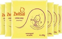 Zwitsal Zeep Crème - 8 Pakken Van 4 X 90 Gram - Voordeelverpakking - 32 Stuks A 90 Gram